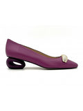 Escarpin Stocks Permanents Vivia / Aubergine
