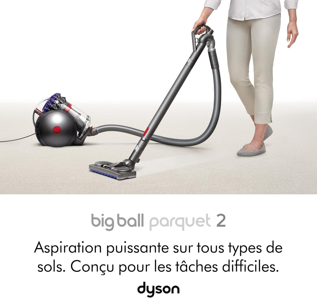 Big Ball Aspirateur traîneau Parquet 2 – Embout spécial pour sols en parquet