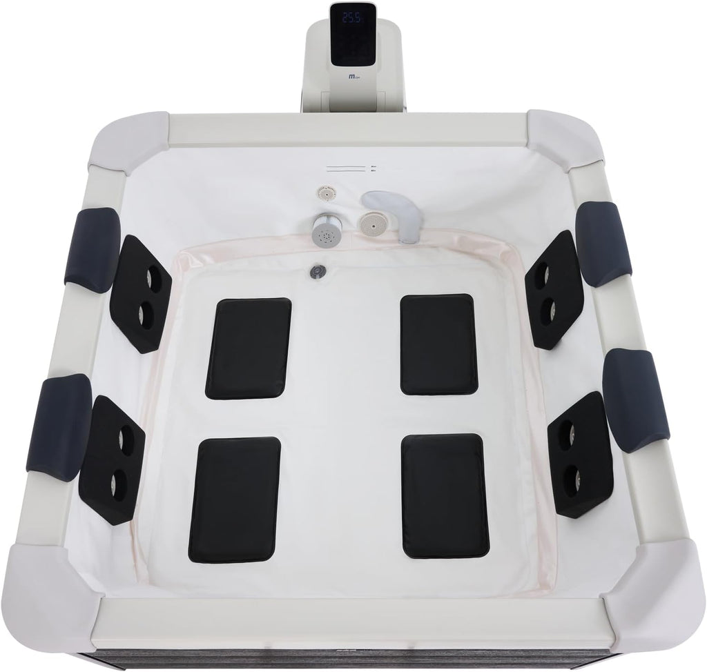 Spa Rigide connecté carré 180 cm MSPA Oslo Aero Plus – Spa 6 Places – Jets air et Eau – Lot de 8 filtres Inclus