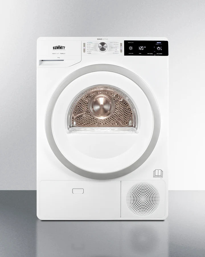 Summit 24" Washer/Heat Pump Dryer Combination Complete Laundry Station