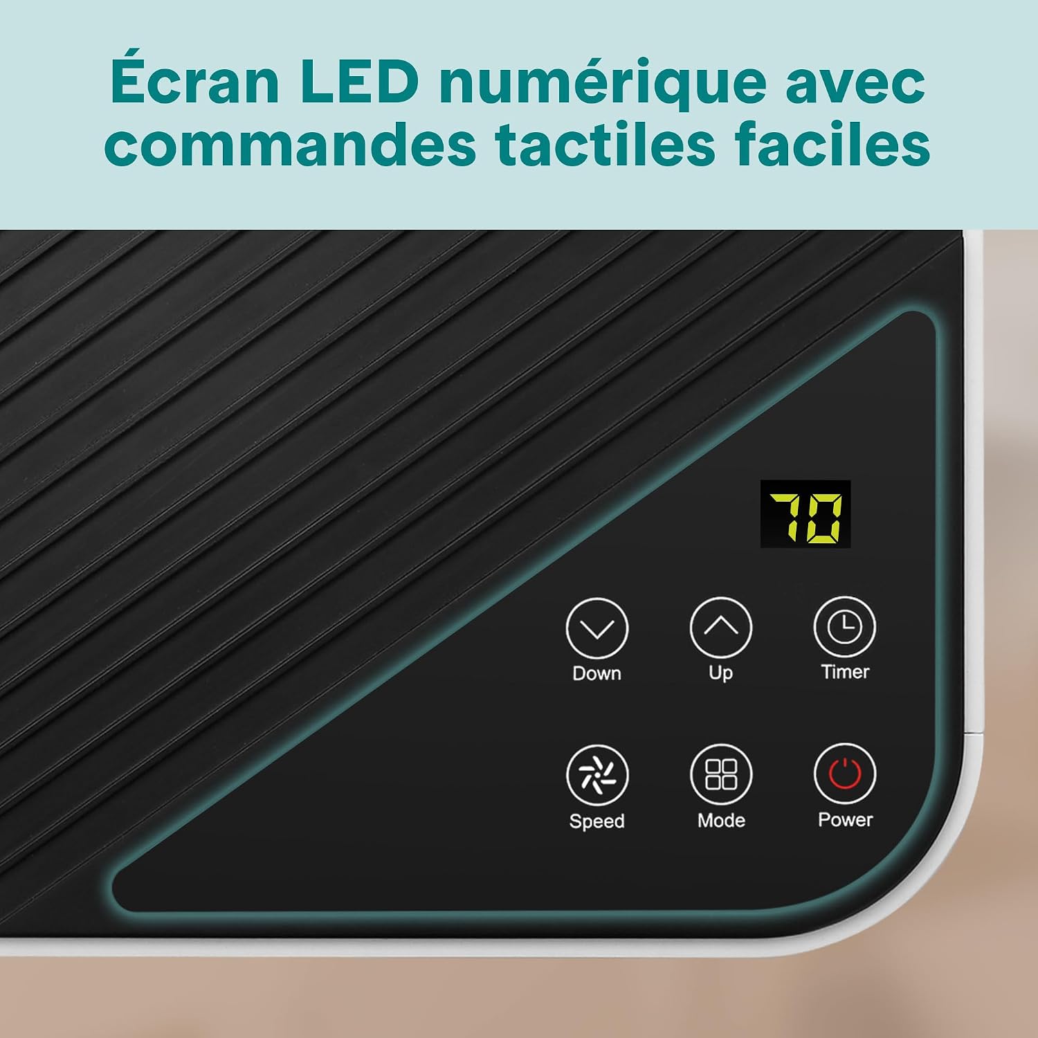 SereneLife Climatiseur Mobile 9000 BTU 2,0 kW – Climatiseur Portable avec Évacuation, 3 en 1 Refroidissement Déshumidificateur Ventilateur, Silencieux 54 dB, Télécommande et Kit Fenêtre