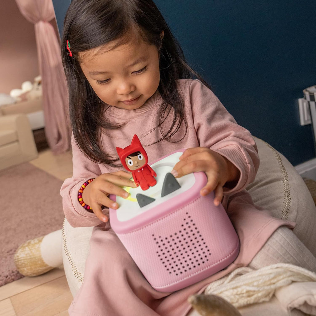 tonies Toniebox 2 Pack Boite à Histoire pour Enfant 1 à 9 Ans, Robuste & Facile à Utiliser, avec Vaiana, Elsa, Rose
