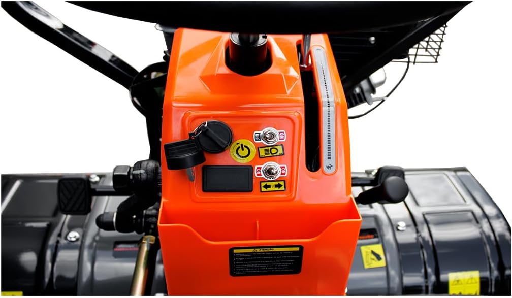 Kawapower Mini Tracteur Cultivateur 14HP Essence Démarrage électrique 4 Vitesses