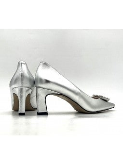Escarpin Stocks Permanents Roseta / Argent