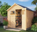 Alpholz Alisha Cabane à outils en bois toit double pente pour jardin