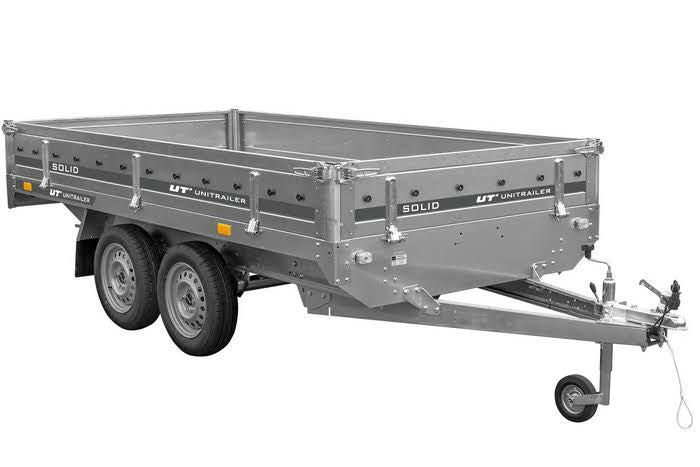 Nos Remorques Remorque 2 essieux 304x153 UNITRAILER SOLID 300/2 PTAC 750 kg