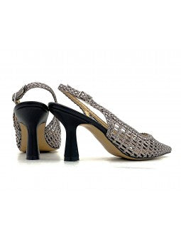 Escarpin Nacrée Yola / Plomb