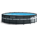 Piscine tubulaire Ultra XTR ronde 5,49 x 1,32 m Intex(Gris/Bleu)