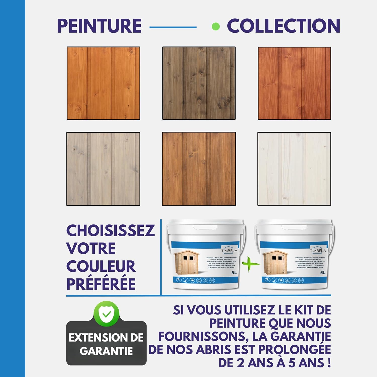 TIMBELA M351FB Cabane en Bois avec Plancher et Bardeaux Bitumineux Rouges, L233xP222xH233 cm – Abri Multifonctionnel, Bureau, Atelier, Studio Jardin