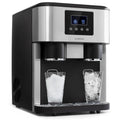 Klarstein machine glaçons 1.8L, 15kg/jour, concassés ou balles, alarme, nettoyage facile