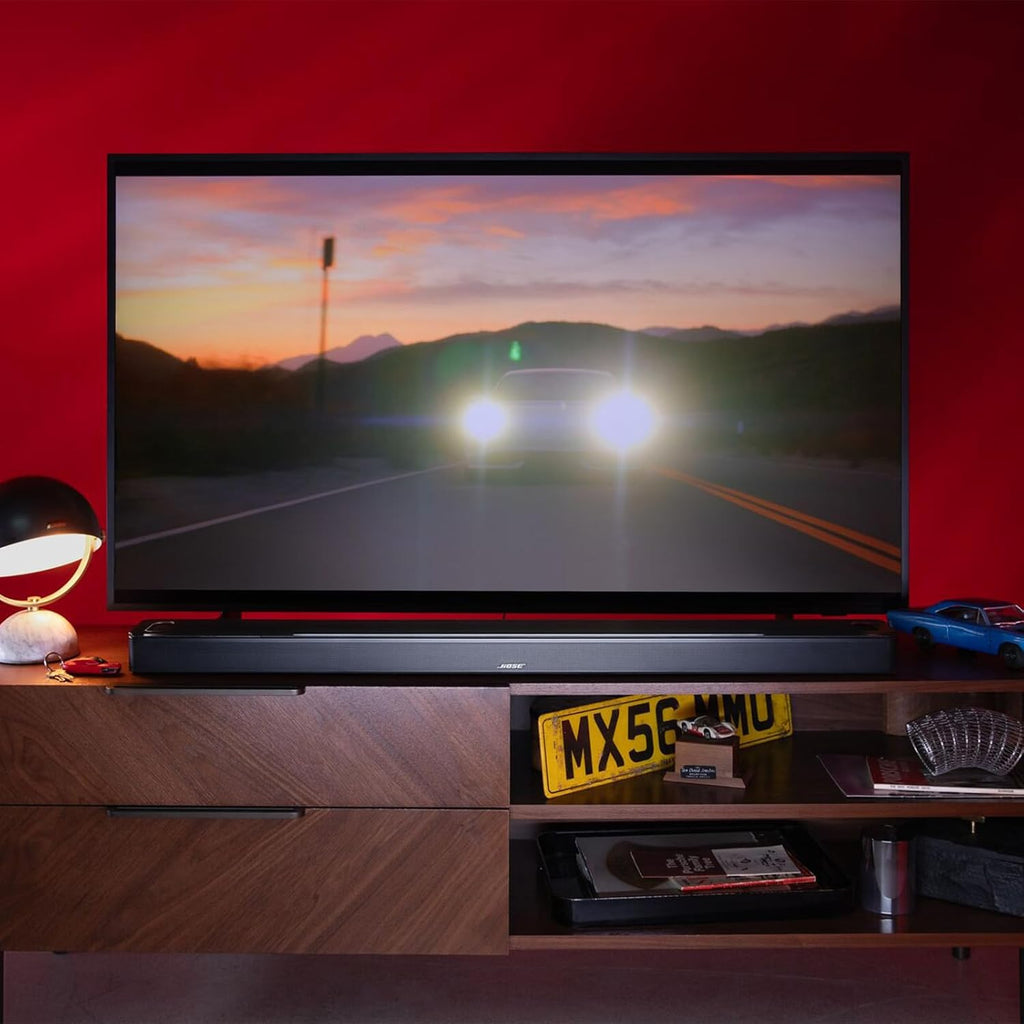 Bose Ultra Barre de Son Intelligente avec Dolby Atmos et Alexa, Système de Son Surround pour téléviseur, IA Bluetooth sans Fil, Noir