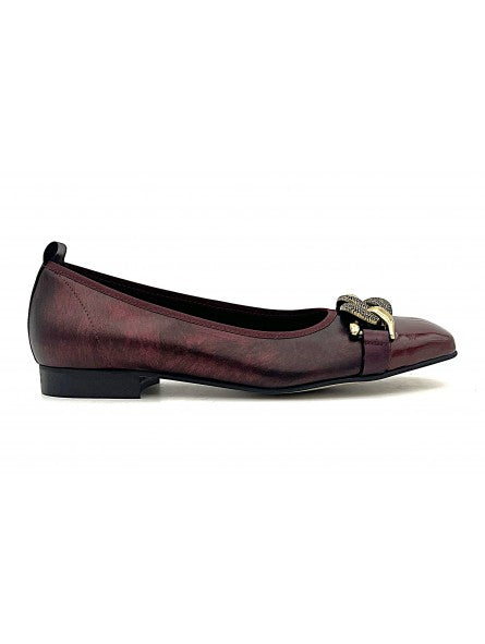 Ballerine Folie's Ducal / Bordeaux Oxide
