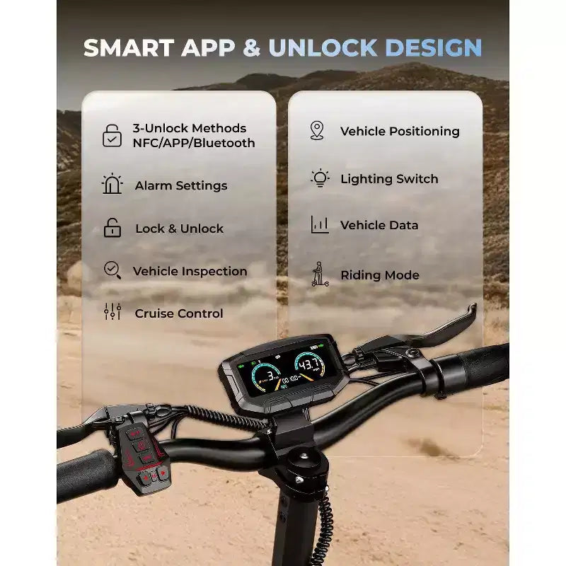 ECOLEAP L7 PRO Electric Scooter for Adults, 4000W Peak Dual Motor, 43.5MPH, 75Mile Range, Dual Suspension, Front & Rear Disc Brakes, UL