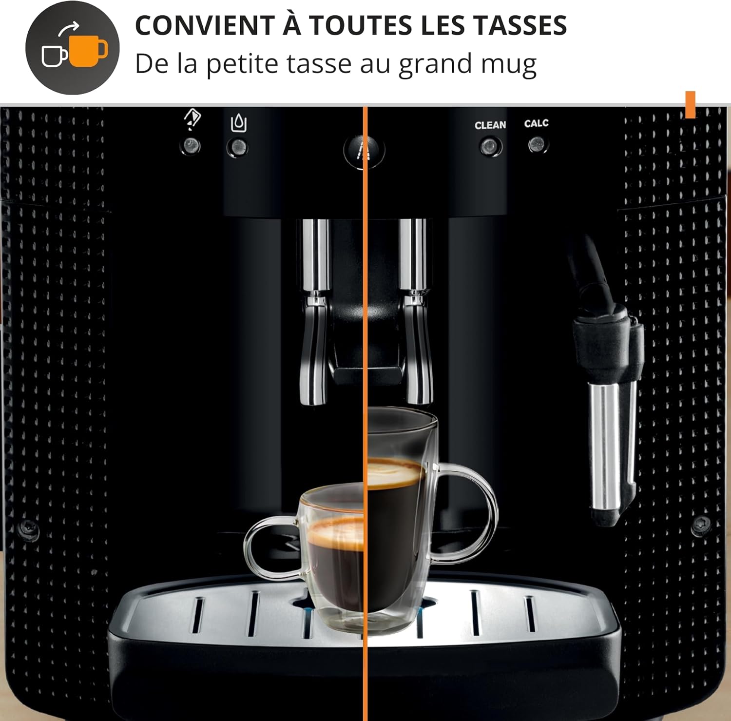 Krups Machine expresso broyeur Essential YY8125FD noire