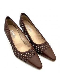 Escarpin Stocks Permanents Valina / Marron