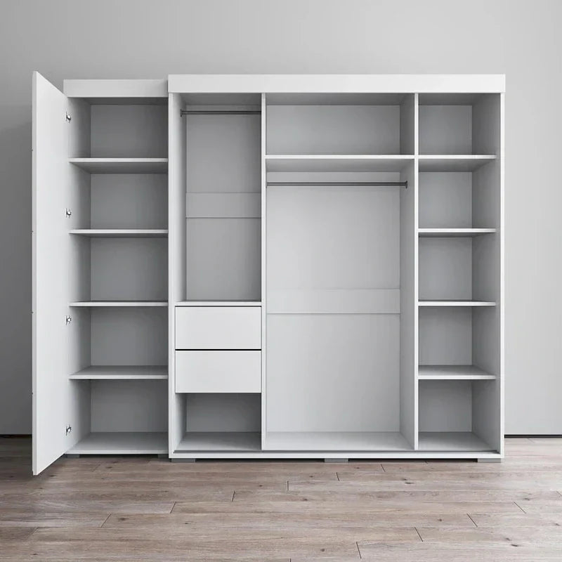Three-Mirror Wardrobe
