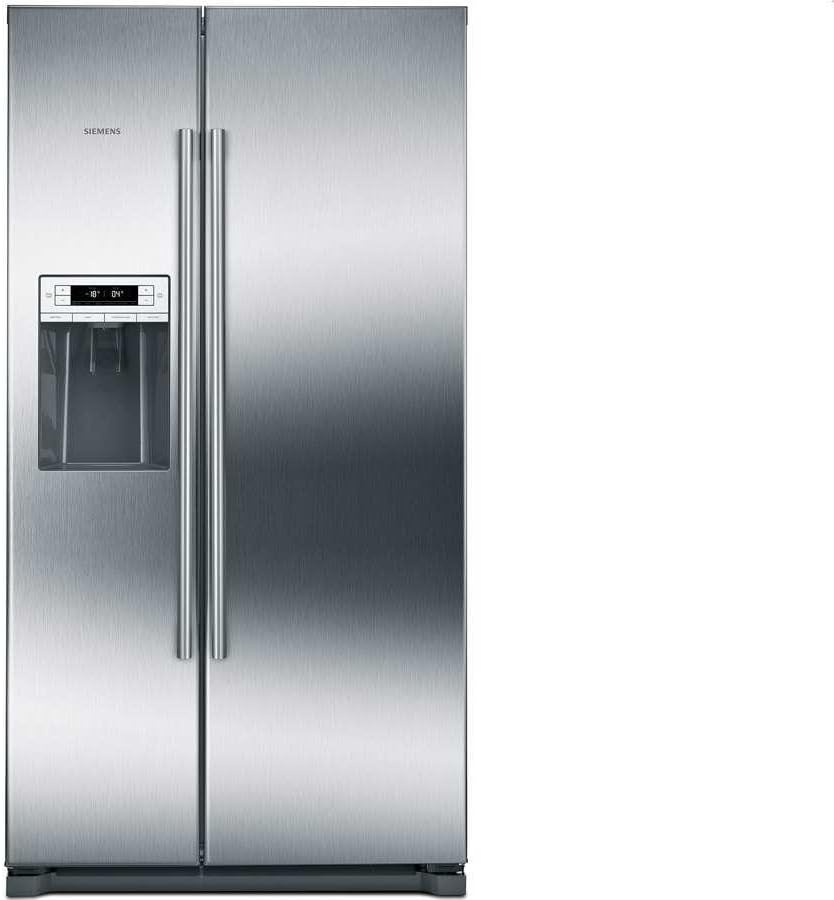 Siemens ka90dai30 IQ500 de Side By Side/A + +/177,00 cm Hauteur/339 kWh/an/L Partie de refroidissement/228L partie Congélateur/No Frost/éclairage LED/Acier inoxydable [Classe énergétique A++]