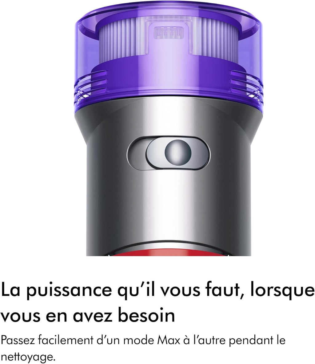 V8 Advanced Aspirateur sans Fil, 130 AW, Jusqu’à 40 Min d’autonomie, Brosse Motorbar Anti-enchevêtrement, élimine Les Poils d’Animaux, aspirateur à Main et Sol