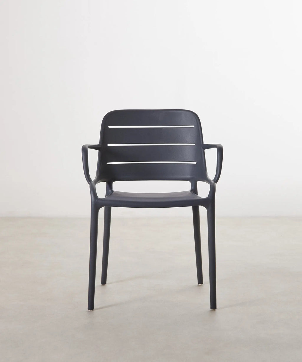 Silla de Polipropileno con Reposabrazos Mila