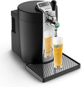 BEERTENDER Machine à bière pression, Compatible avec les fûts de 5 L, Tireuse à bière, Pompe à bière, Indicateur température, Indicateur volume restant VB700800(Noir Anthracite)