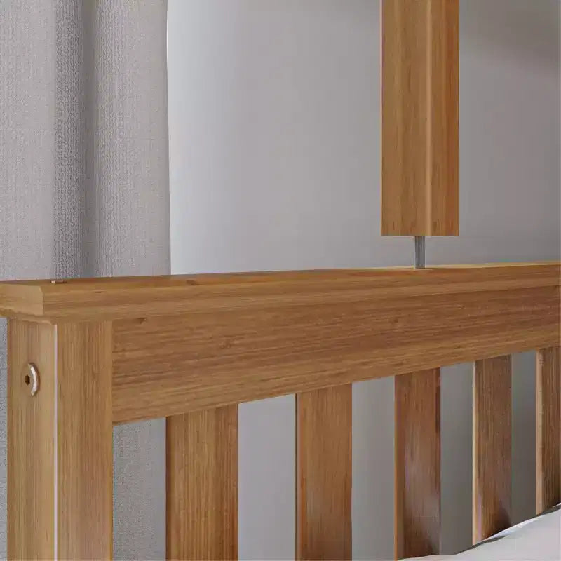 Max & Lily Solid Wood Bunk Bed, Twin over Full with Storage Trundle and Ladder for Kids