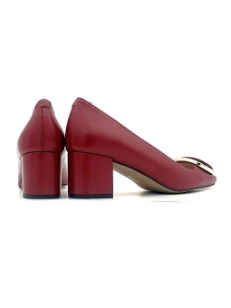 Escarpin Stocks Permanents Venus / Rouge
