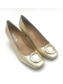 Escarpin Stocks Permanents Vania / Or