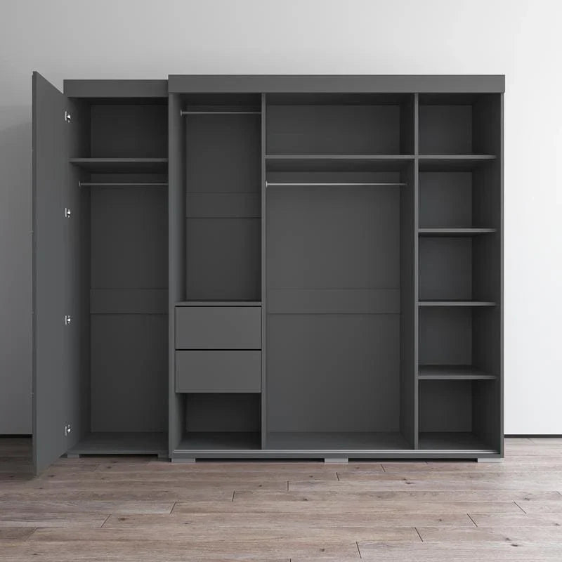 Three-Mirror Wardrobe