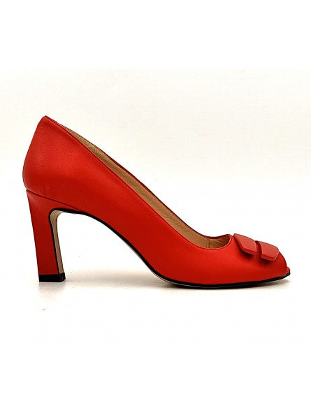Escarpin Stocks Permanents Rosana / Rouge