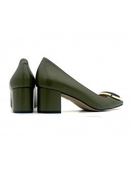 Escarpin Stocks Permanents Venus / Kaki