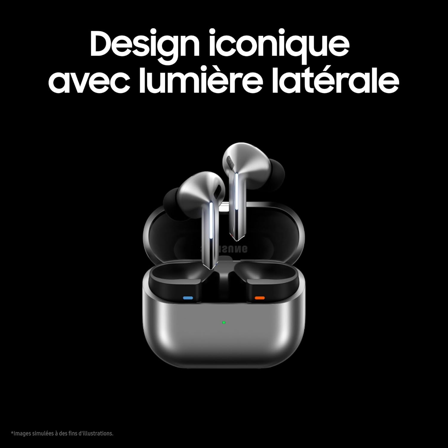 Buds3 Pro, Écouteurs sans Fil, Réduction Active de Bruit, Bluetooth, Argent, Audio 360, AI, Chargeur Secteur Inclus, (Version FR)