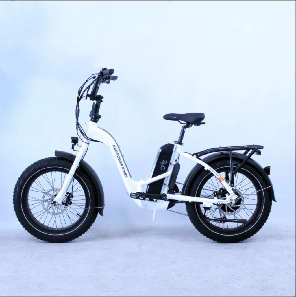 Vélo électrique pliable RadPower Bikes RadExpand 5, blanc