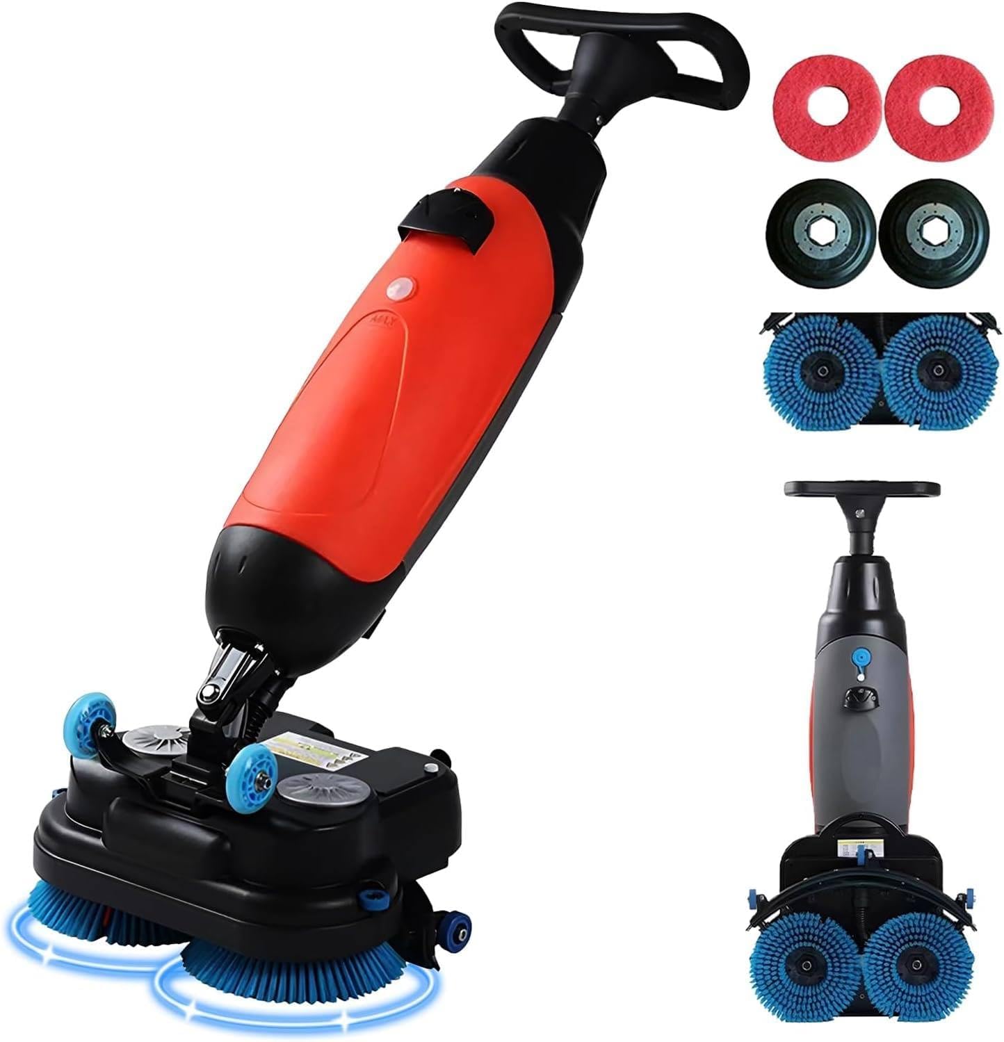 Polisseuse de sols professionnelle rotative double brosse nettoyage industriel