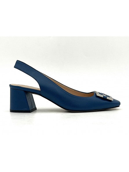 Escarpin Stocks Permanents Virgie / Bleu