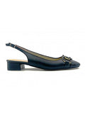 Escarpin Stocks Permanents Valia / Noir - Vernis Noir
