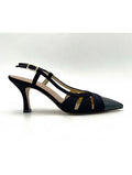 Escarpin Nacrée Zora / Noir