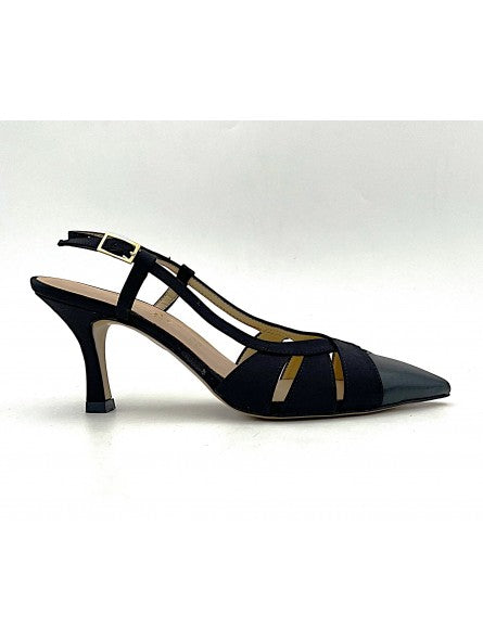 Escarpin Nacrée Zora / Noir
