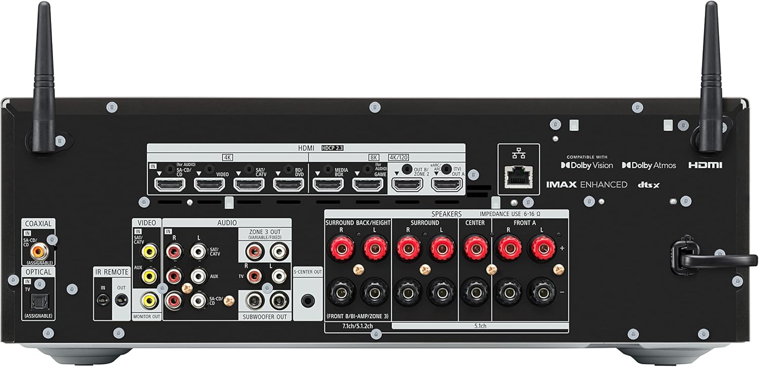 Sony TA-AN1000 | Amplificateur AV 8K - 7.2 canaux avec 360 Spatial Sound Mapping
