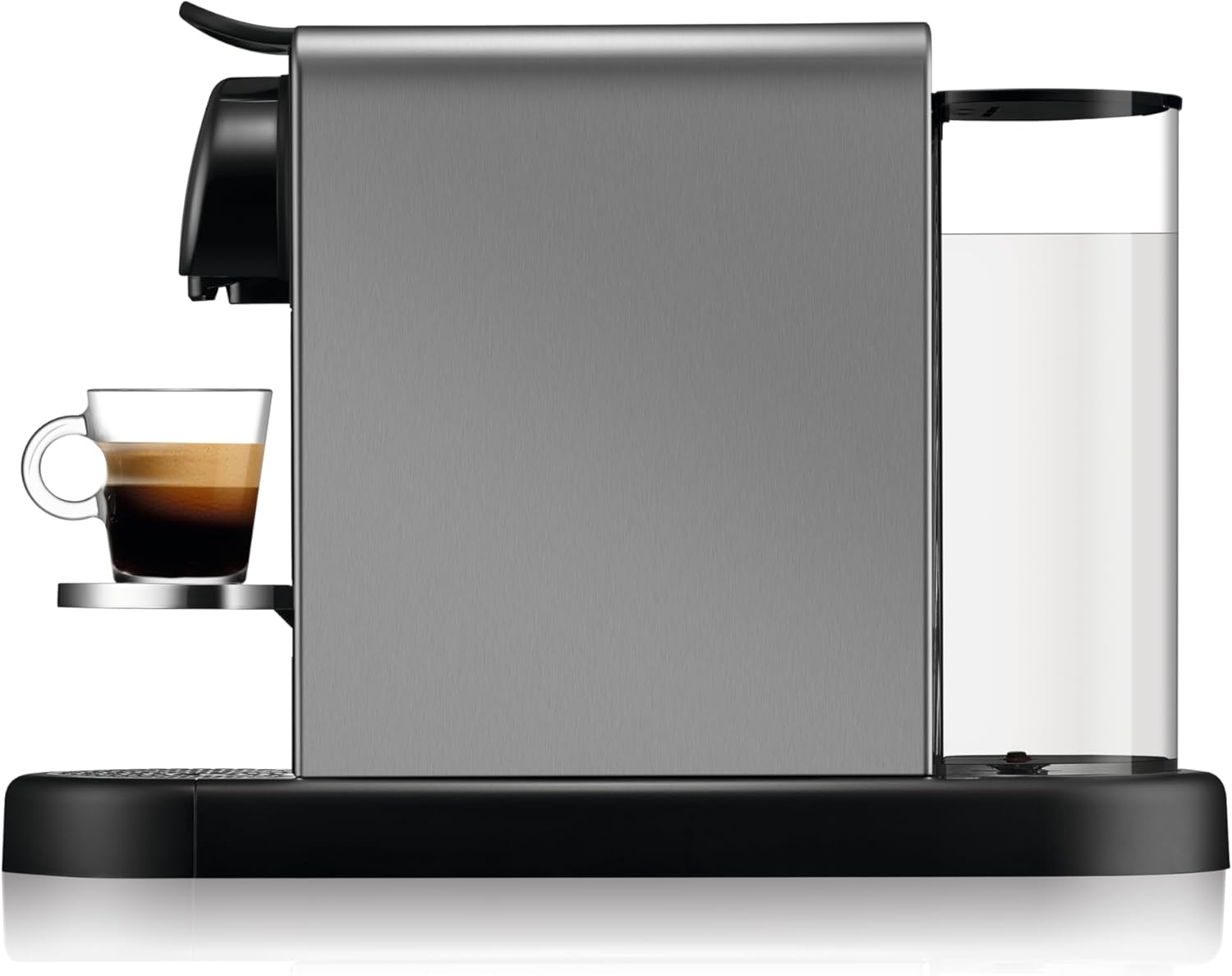 Machine à Café Nespresso Krups Citiz Platinum Titane Cafetière Dosettes YY5077FD