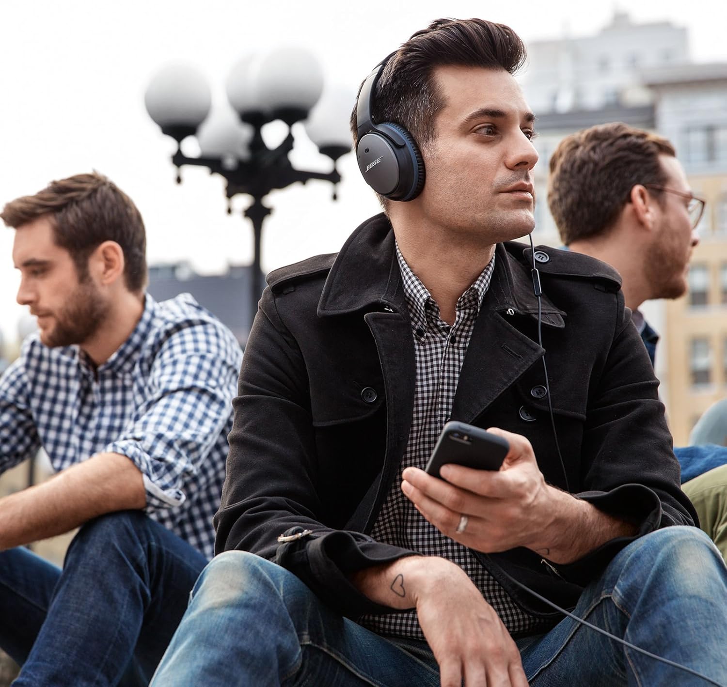 Bose - Casque à Réduction de Bruit - Quiet Comfort - 25 Noir