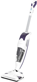 Rowenta Nettoyeur vapeur, Aspire et lave simultanément, Elimine 99,9% des bactéries, Adapté à tous les types de sols, Sans détergent, Diffuseur d'huiles essentielles, Clean&Steam Revolution RY7731WH