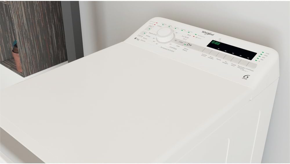 Whirlpool TDLR 6240S IT Machine à laver Charge Par dessus 6 1200 tr/min C Blanc
