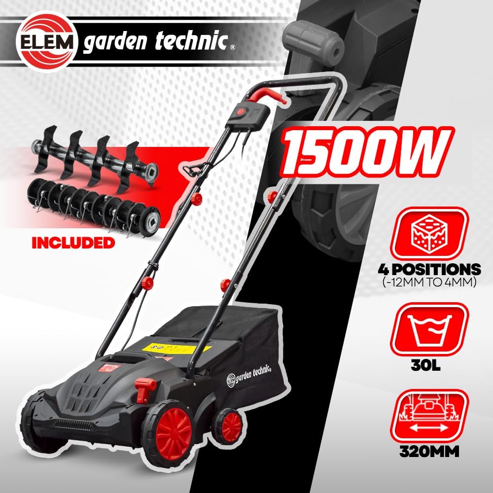 Scarificateur émousseur électrique 1500W - 32cm