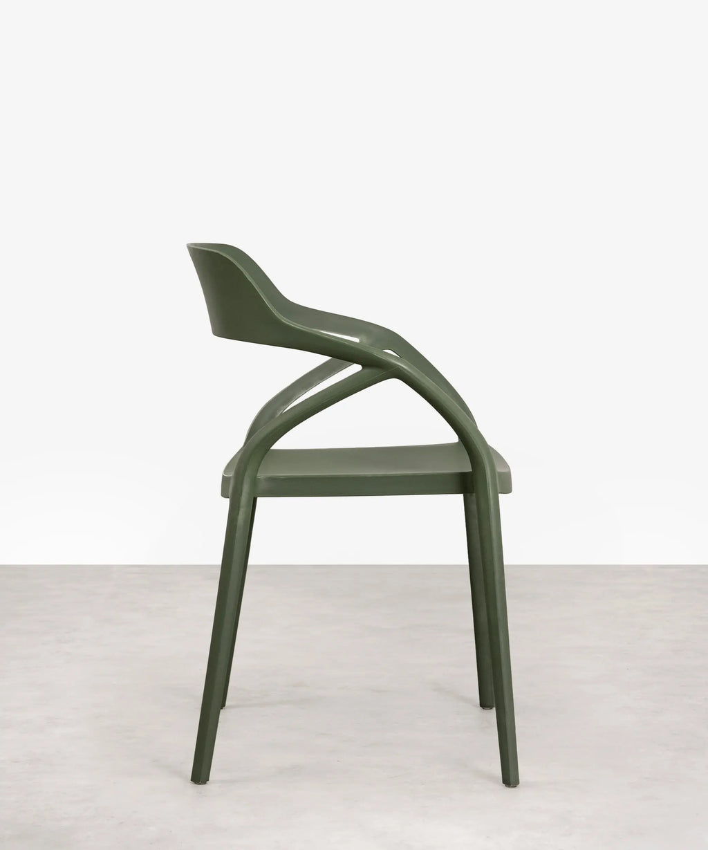 Silla de Polipropileno con Reposabrazos Grace