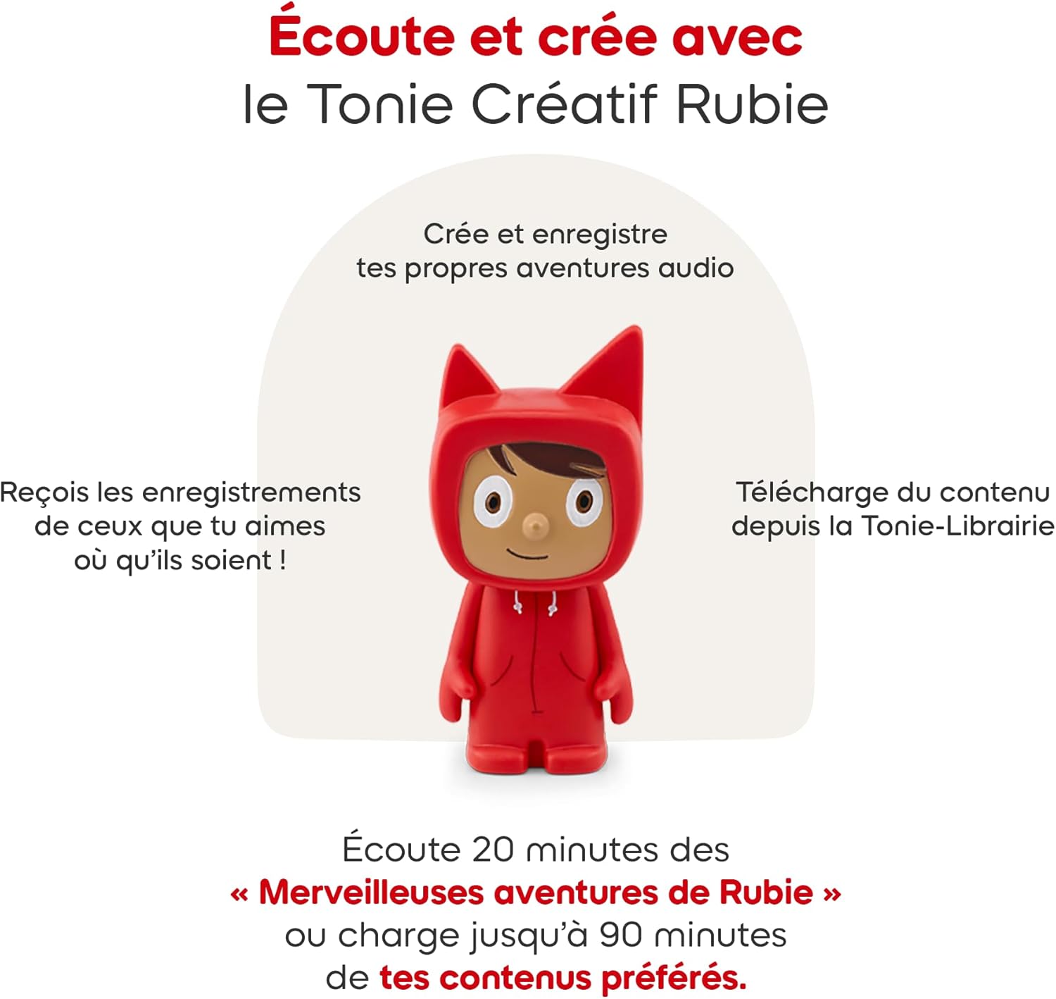 tonies Toniebox 2 Pack Boite à Histoire pour Enfant 1 à 9 Ans, Robuste & Facile à Utiliser, avec Vaiana, Elsa, Rose