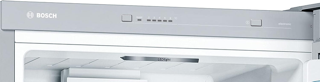 Bosch KGV33VLEAS - Réfrigérateur combiné pose libre - Série 4 - 288L - Inox