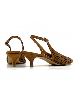 Escarpin Nacrée Zelia / Havane