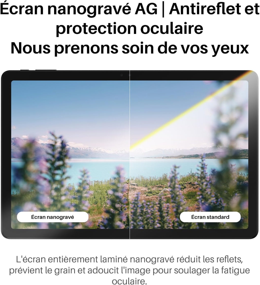 HUION Kamvas Slate 11 Tablette Graphique avec Écran Autonome sans PC, Stylet H-Pencil, Android 14, 8Go+128Go, WiFi, avec Batterie 8000mAh, Tablette de Dessin Portable 10.95'' Rafraîchissement 90Hz