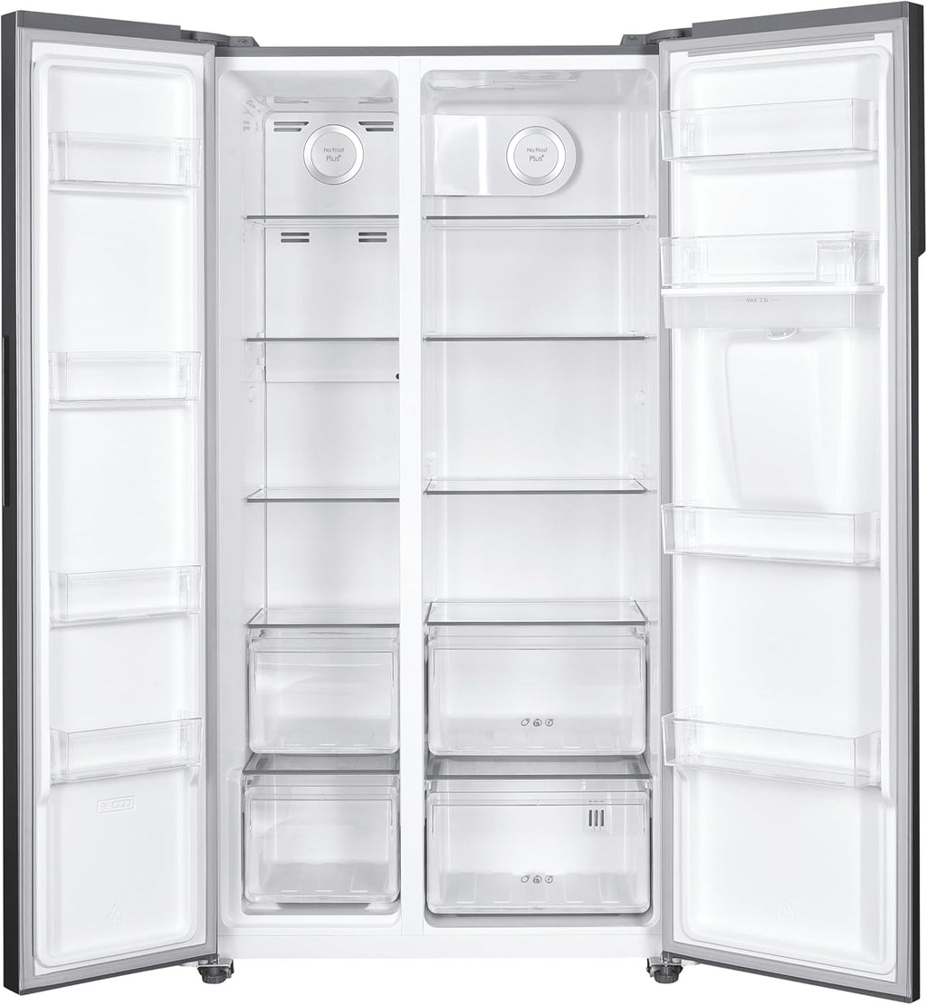 Réfrigérateur Américain - CANDY - CHSBSO-6174XWD - Classe E - 529 L - 39 dB - Inox