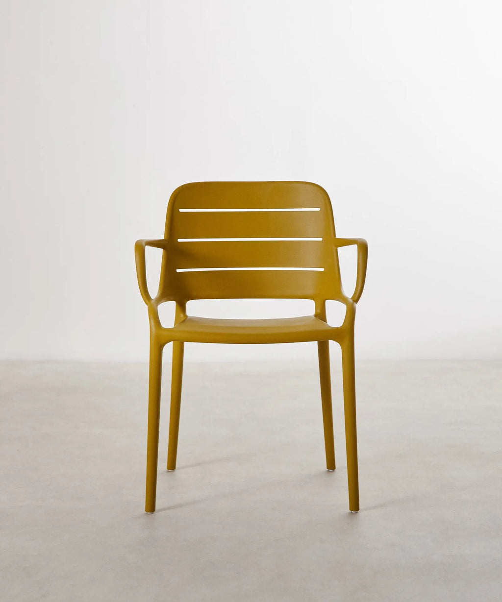 Silla de Polipropileno con Reposabrazos Mila